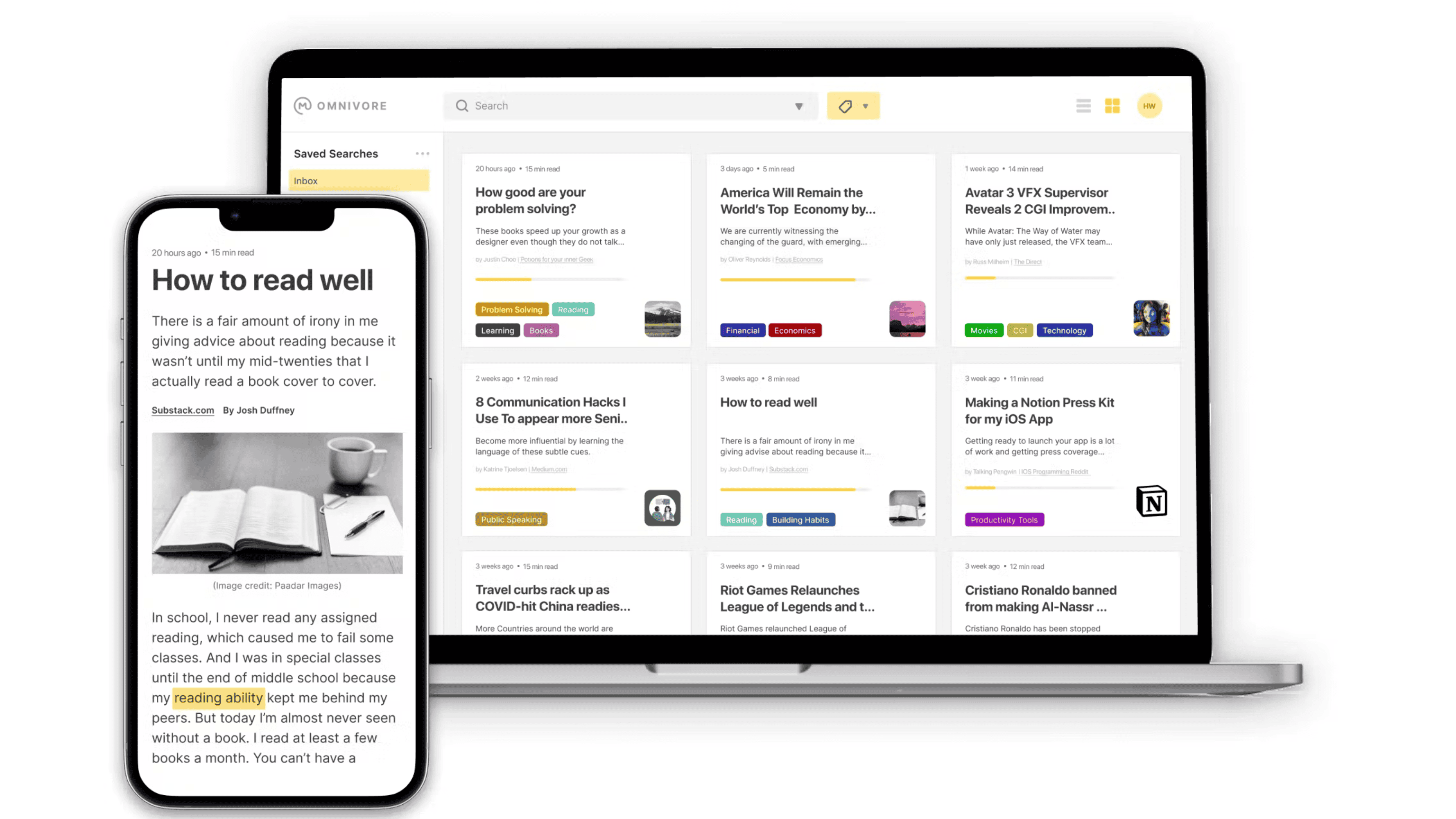 IA para ler textos e muito mais: veja como usar o app Omnivore