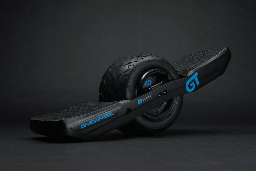 Novo skate elétrico de uma roda