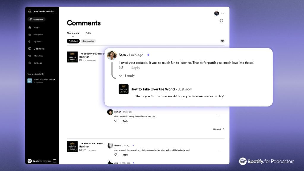 spotify podcasts