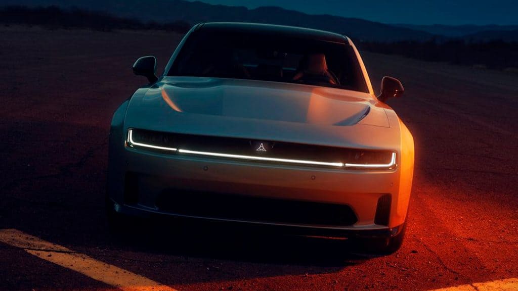 Parte da frente de Dodge Charger Daytona