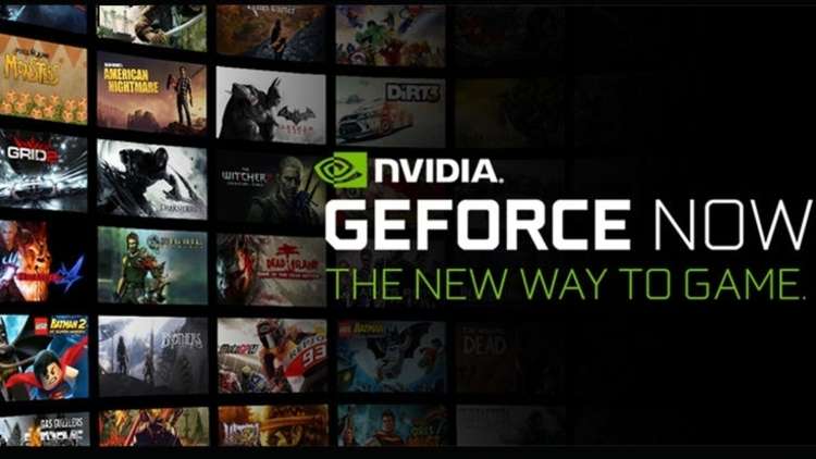 imagem mostra uma montagem dos jogos disponíveis no nvidia geforce now experience