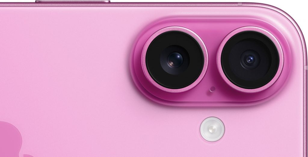 câmera do iphone 16