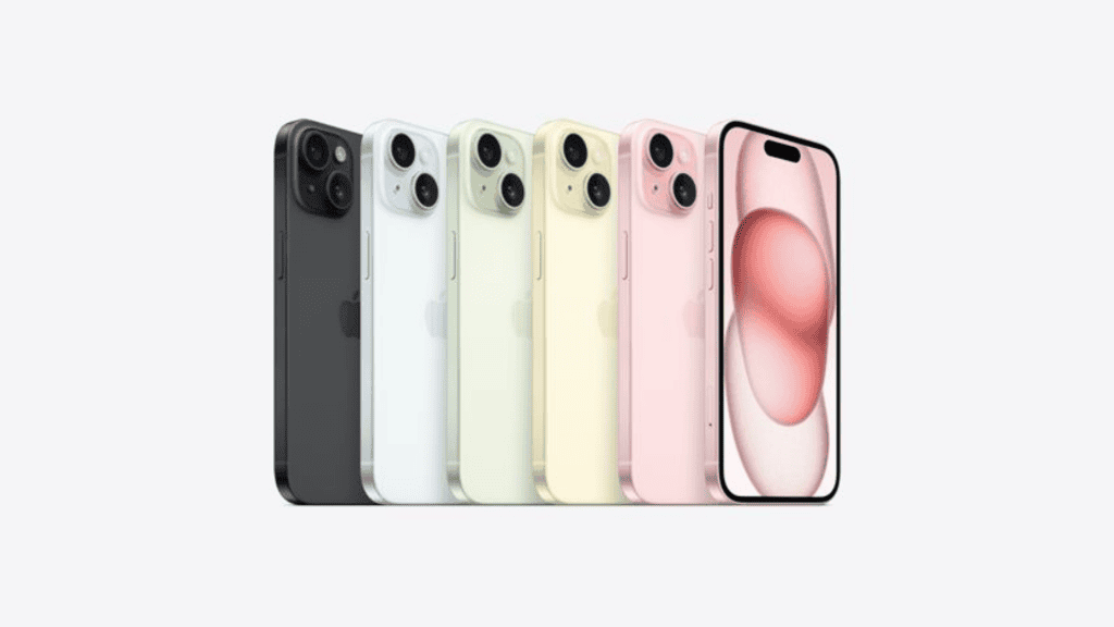 iPhone 15 via Apple/reprodução