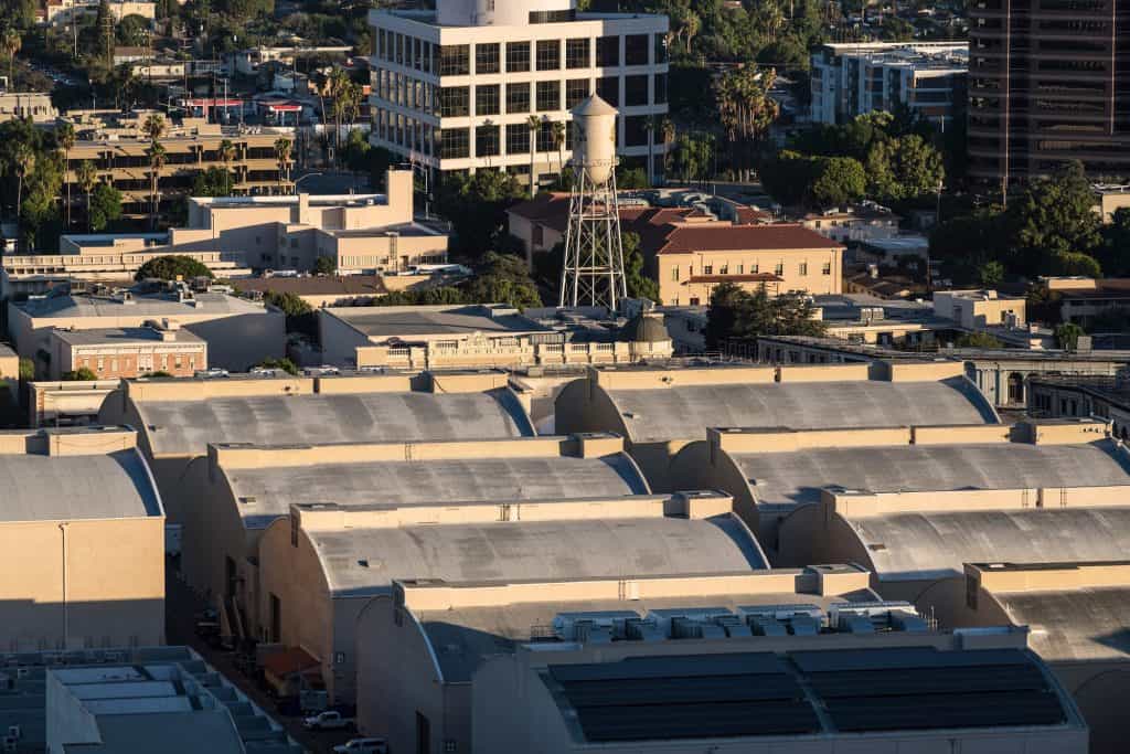 estúdios da warner bros em burbank, califórnia