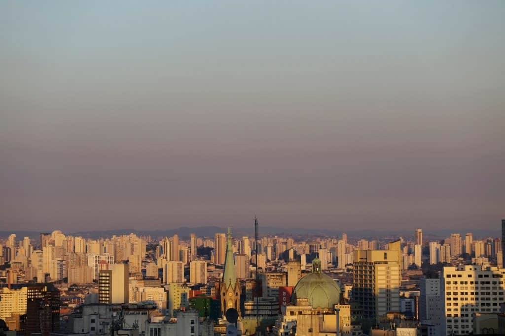 Vista da cidade de São Paulo