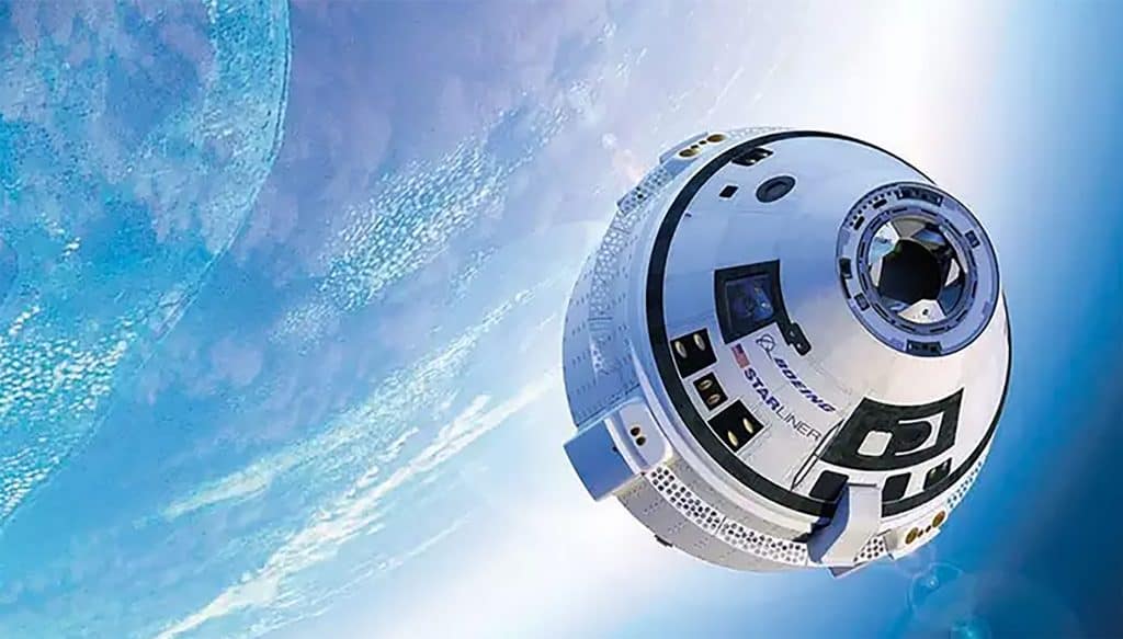 Starliner no Espaço