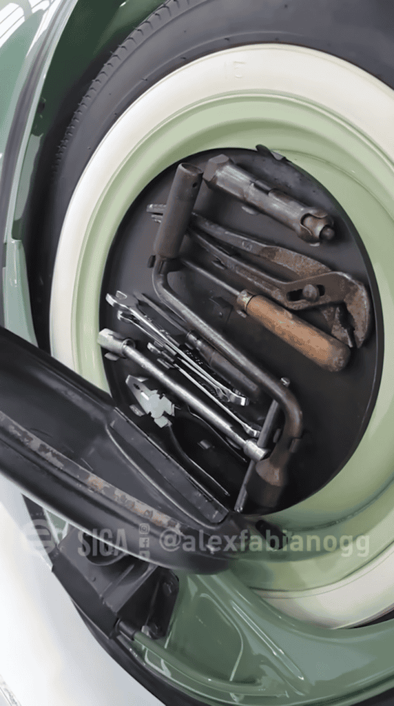 Ferramentas que vieramcom o Fusca