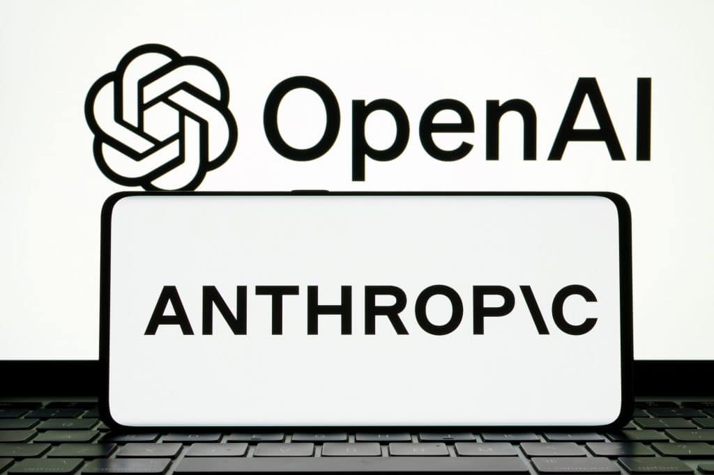 logos de openai e anthropic