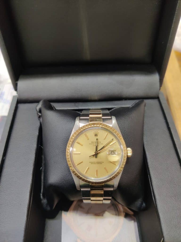 rolex para leilão