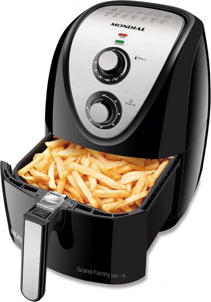 Air Fryer Mondial 5L - Preto