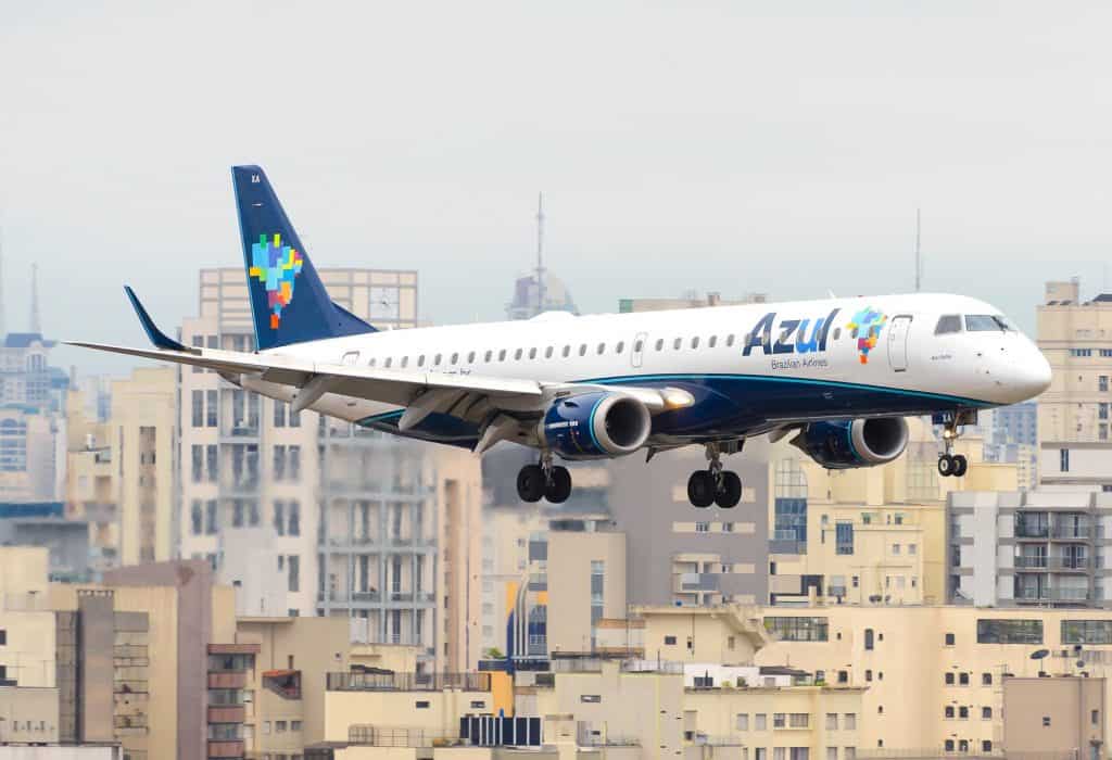 aeronave embraer da azul