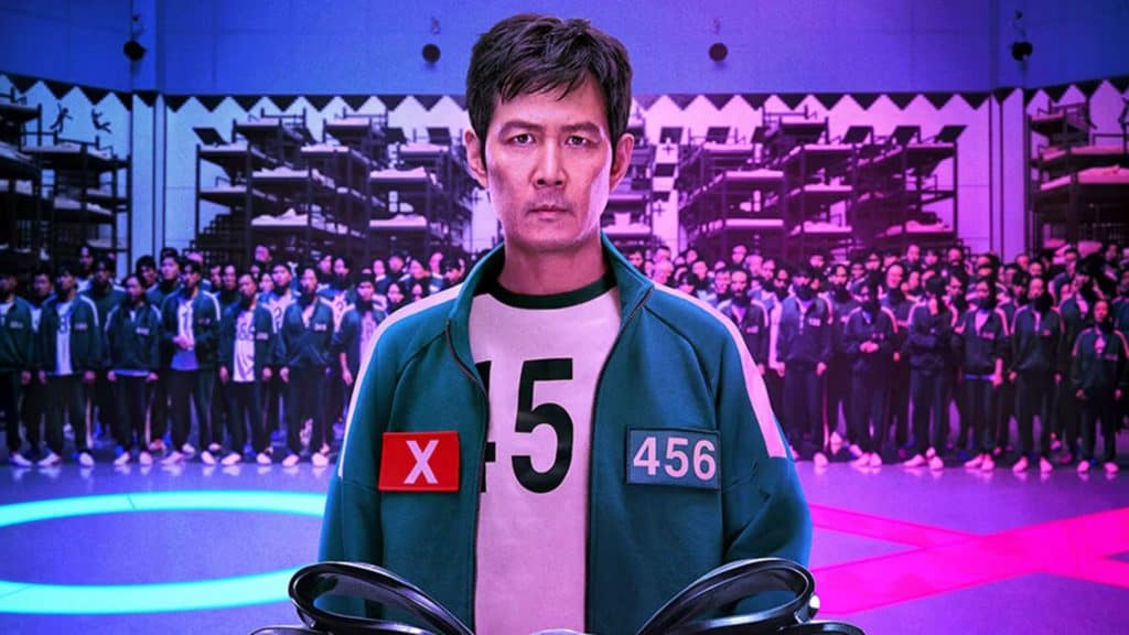 Seong Gi-hun, interpretado por Lee Jung-jae, na série Round 6