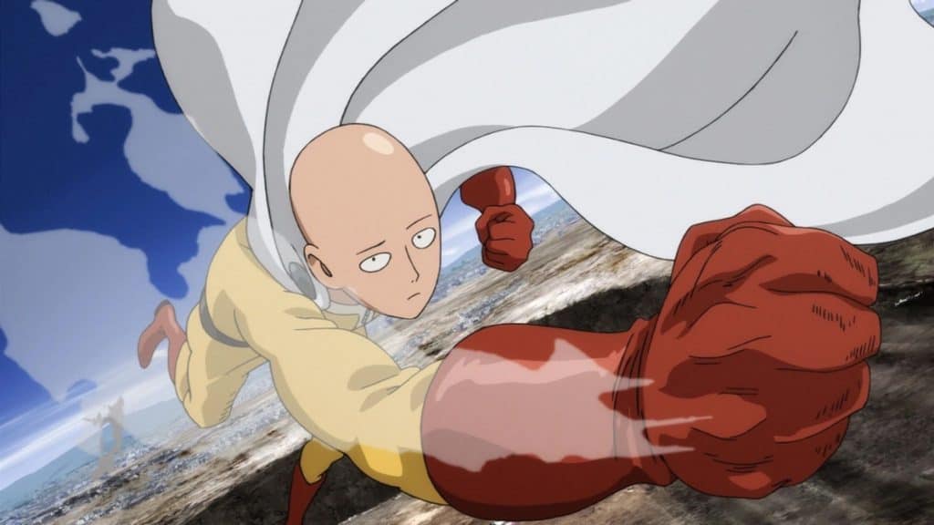10 animes de super-heróis para ver nos streamings O gênero de super-heróis é tradicionalmente associado aos quadrinhos e produções norte-americanas, com ícones como Superman, Batman e os Vingadores dominando tanto as páginas quanto as telas. imagem mostra o personagem saitama, protagonista do anime one punch man
