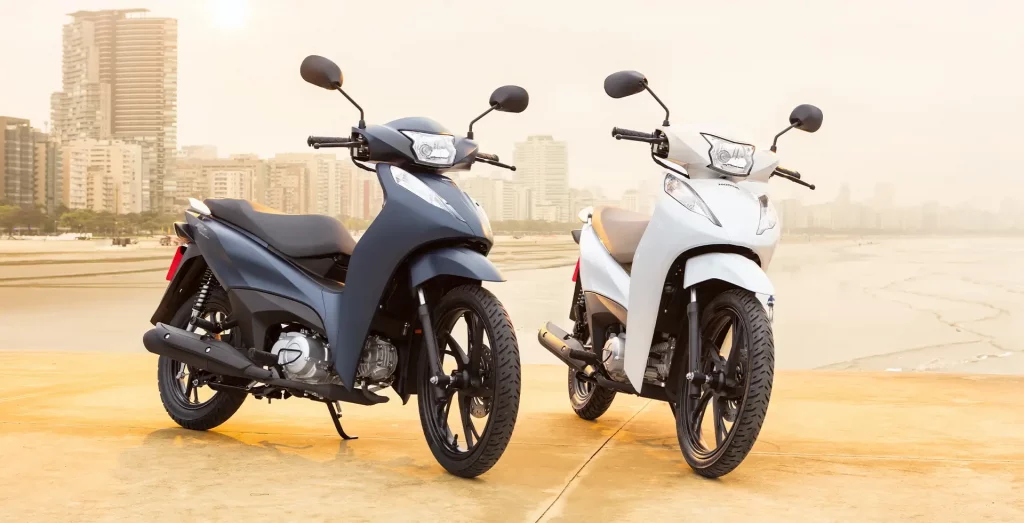 Duas motos Biz 125