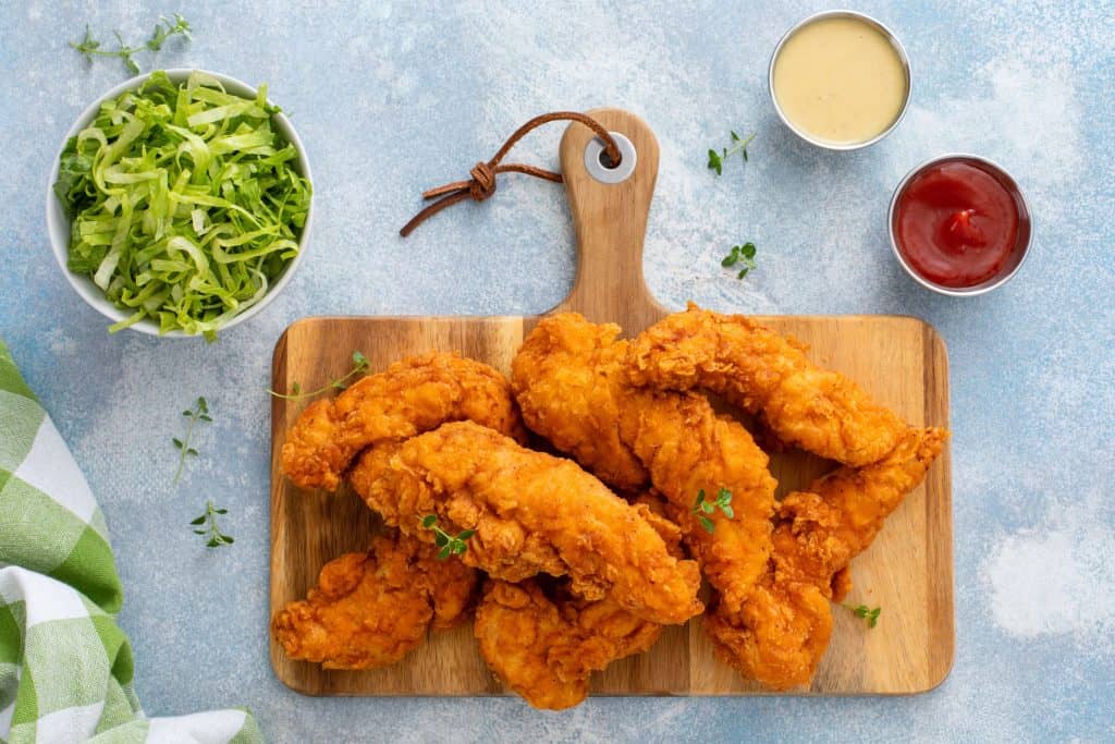 Frango feito em forno com função air fryer