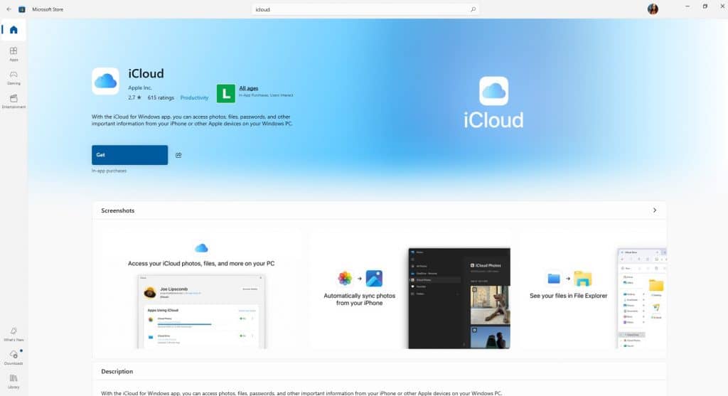 icloud para windows