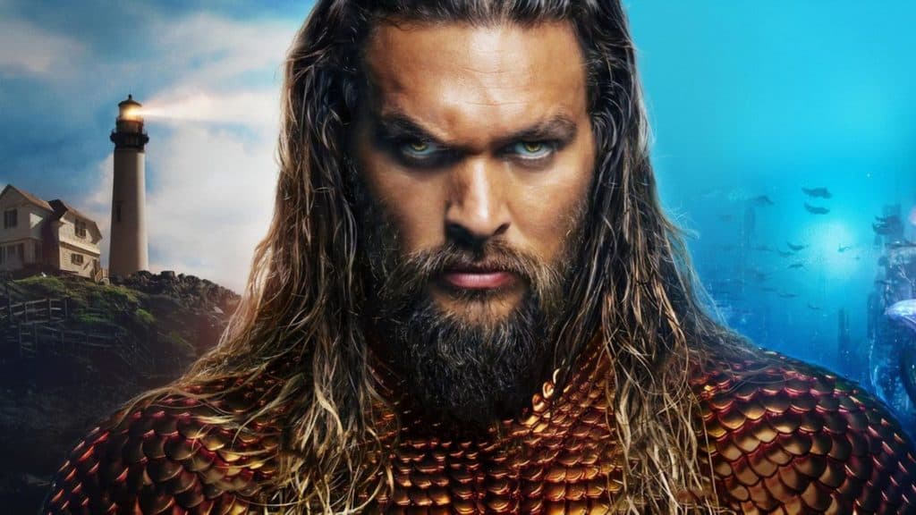 Jason Momoa como Aquaman (2018)