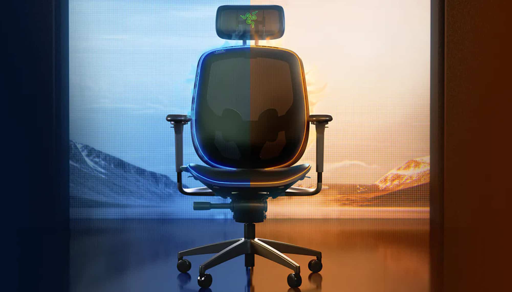 CES 2025: Razer apresenta cadeira gamer que esquenta e esfria