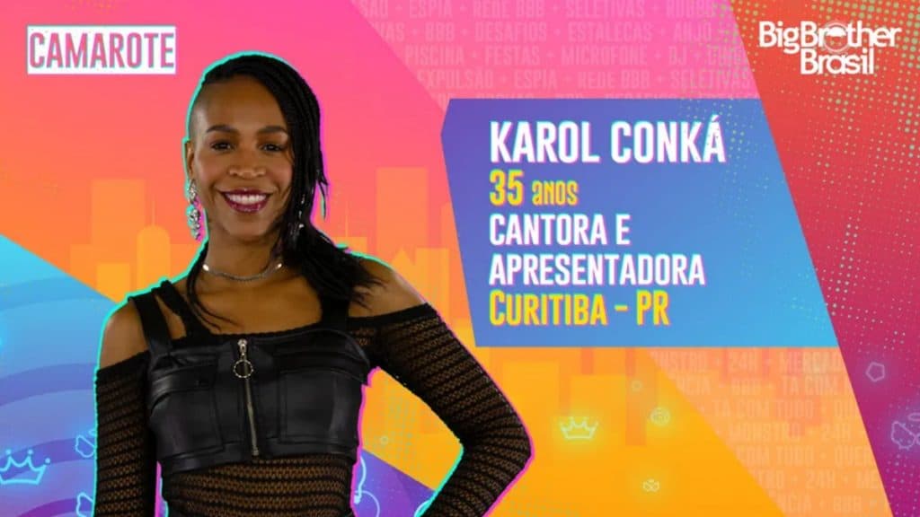 Participante Karol Conká no BBB 21