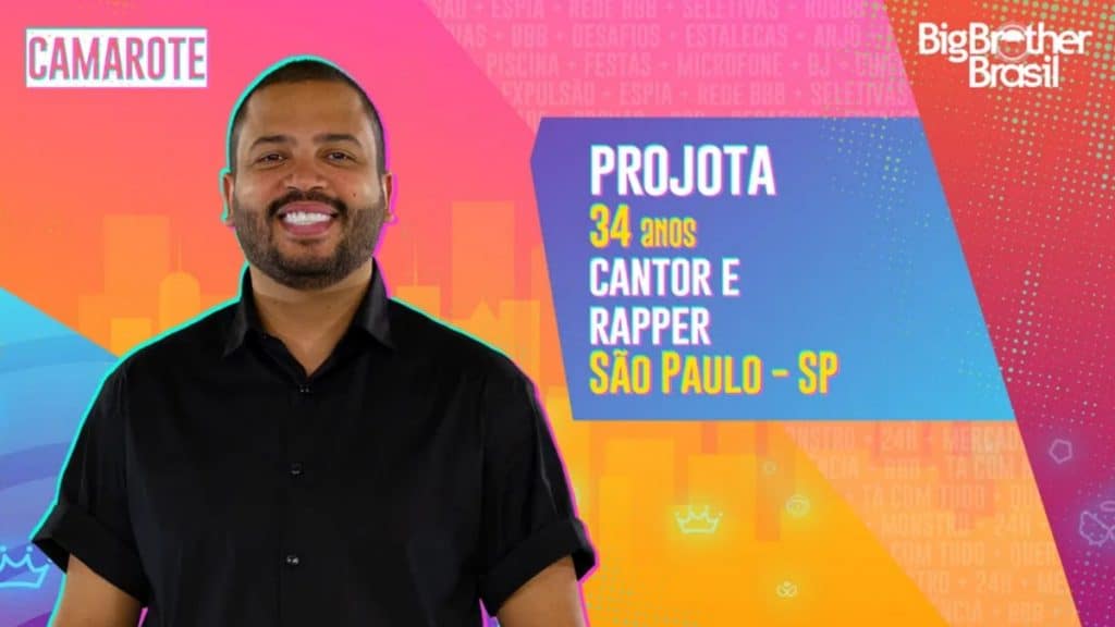 Participante Projota no BBB 21