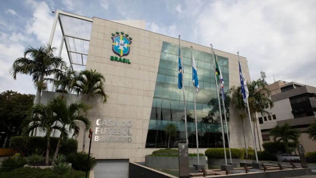 Fachada do prédio da CBF