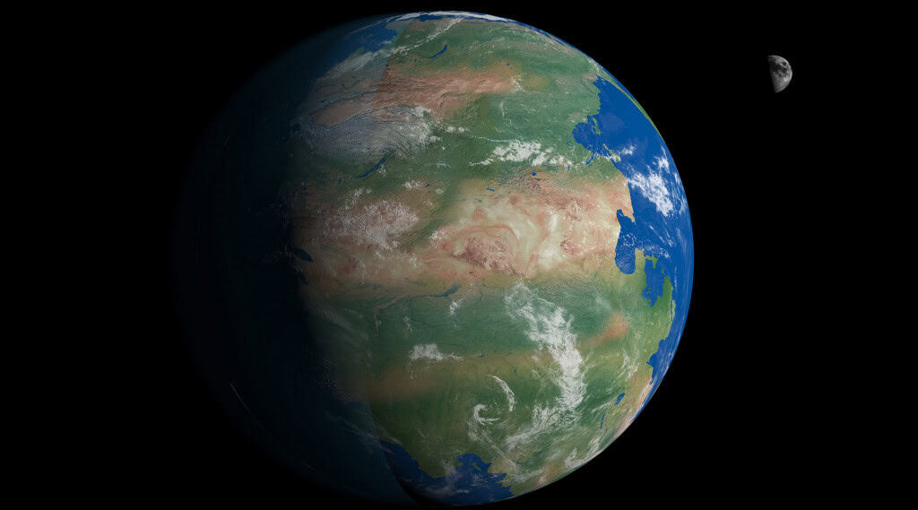 Por que os continentes ficam concentrados em um “lado” da Terra? Um olhar mais atento para um globo terrestre revela uma curiosidade: a maior parte da terra firme do nosso planeta está concentrada em um hemisfério. Se você girar o globo para o lado do Oceano Pacífico, irá ver um mar azul quase infinito. Já do lado oposto, estão juntas as massas continentais da África, Europa e Ásia. Mas por que essa distribuição não é mais equilibrada? Por que os continentes ficam concentrados em um “lado” da Terra?