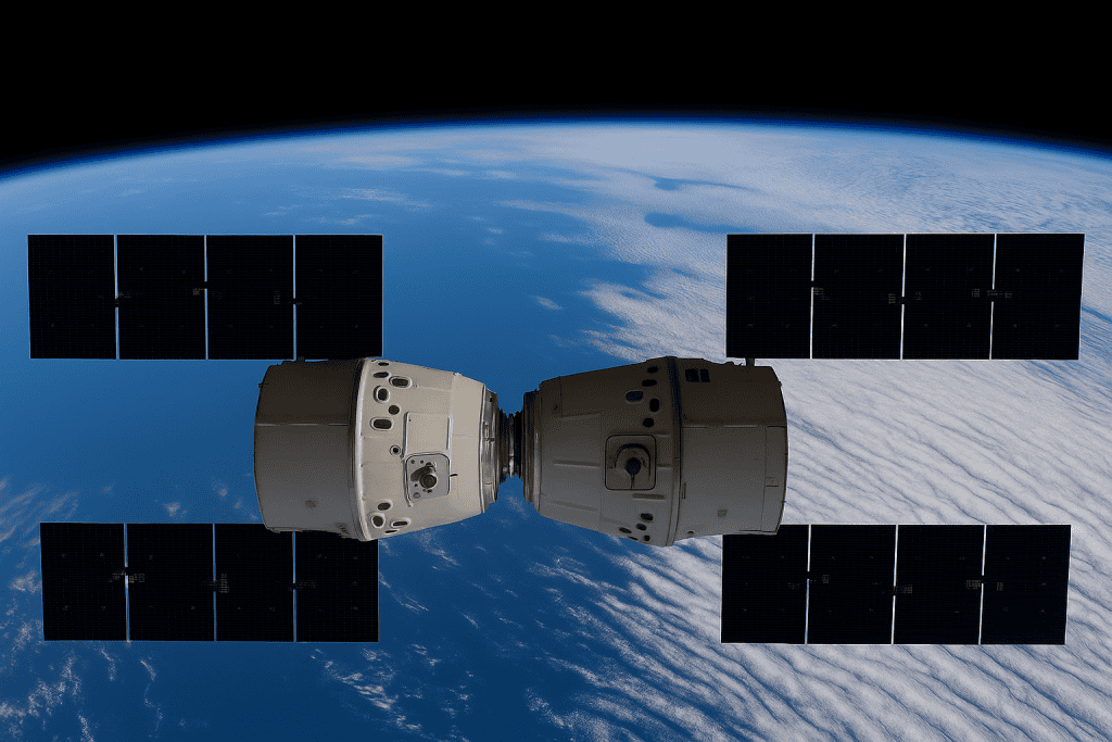 Satélites dos EUA e da China travam “combate aéreo” em órbita Uma série de manobras arriscadas entre satélites dos EUA e da China tem ocorrido na órbita da Terra, em especial na região geoestacionária, a cerca de 35 mil km de altitude. Satélites dos EUA e da China travam “combate aéreo” em órbita
