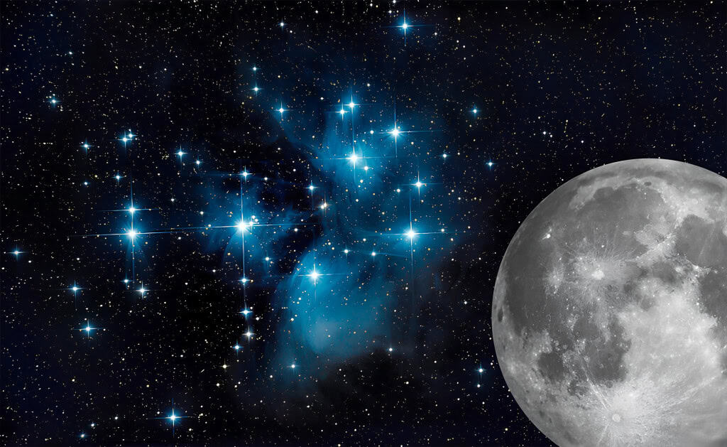 Superlua tem companhia especial no céu