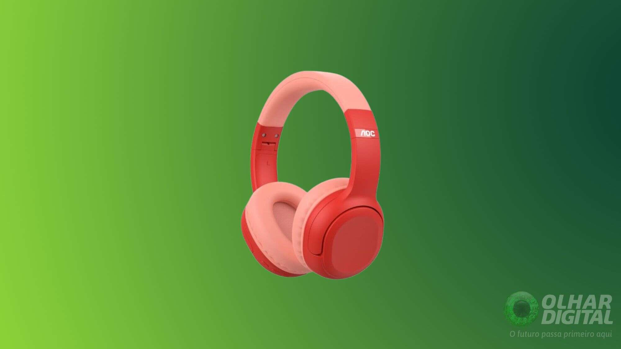 AOC - Headphone Bluetooth Luccas Neto Aventureiro 