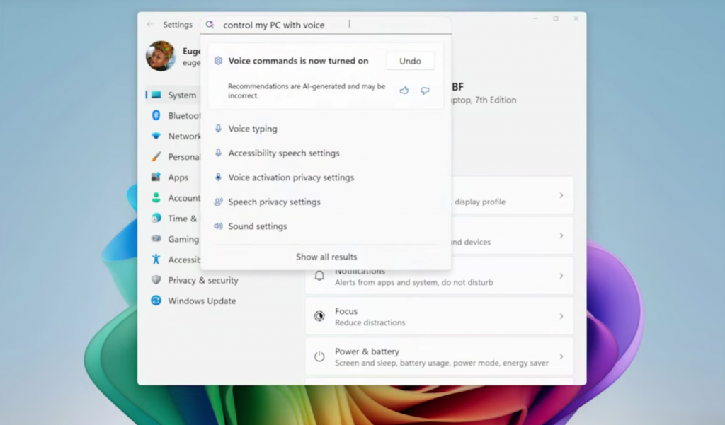 windows 11 IA arquivo