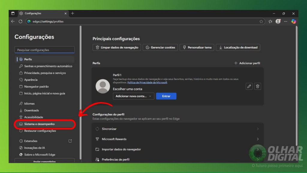 Como reduzir o consumo de bateria pelo navegador do notebook? O consumo de memória RAM pelos navegadores é um tema já bastante discutido entre usuários de PC e notebook. Afinal, quem nunca reclamou do Chrome ou do Edge pesando na memória do sistema? Mas, além do uso excessivo de RAM, existe outro ponto que merece tanta atenção quanto: o consumo de bateria pelo navegador. Como reduzir o consumo de bateria pelo navegador Edge