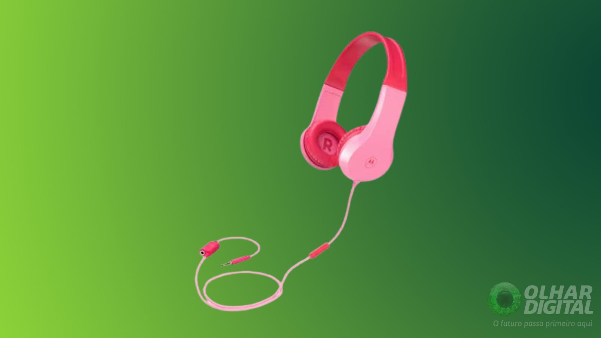 Fone de Ouvido Motorola Moto JR200 Kids