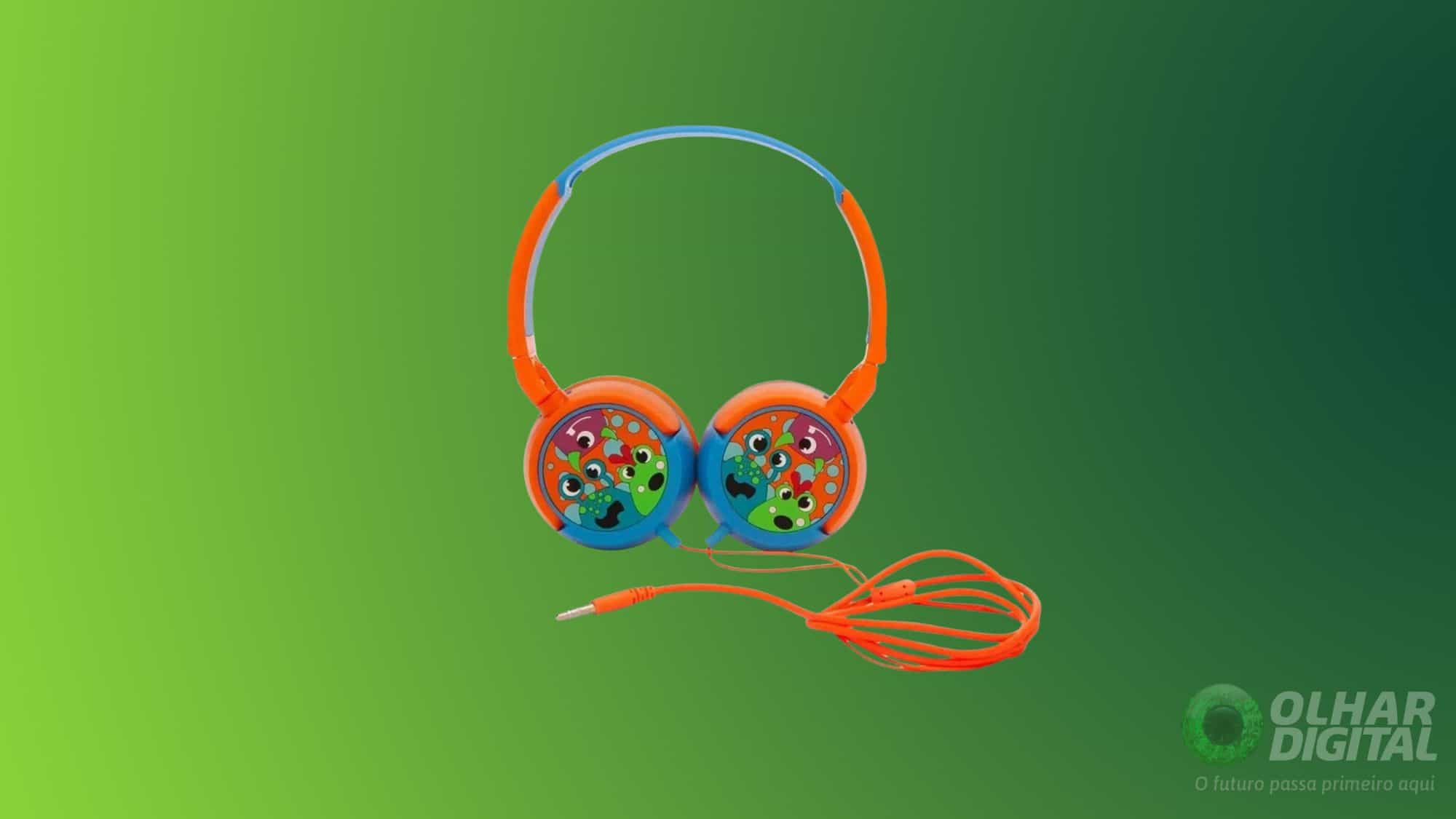 Fone de ouvido infantil OEX KIDS Boo! HP30177