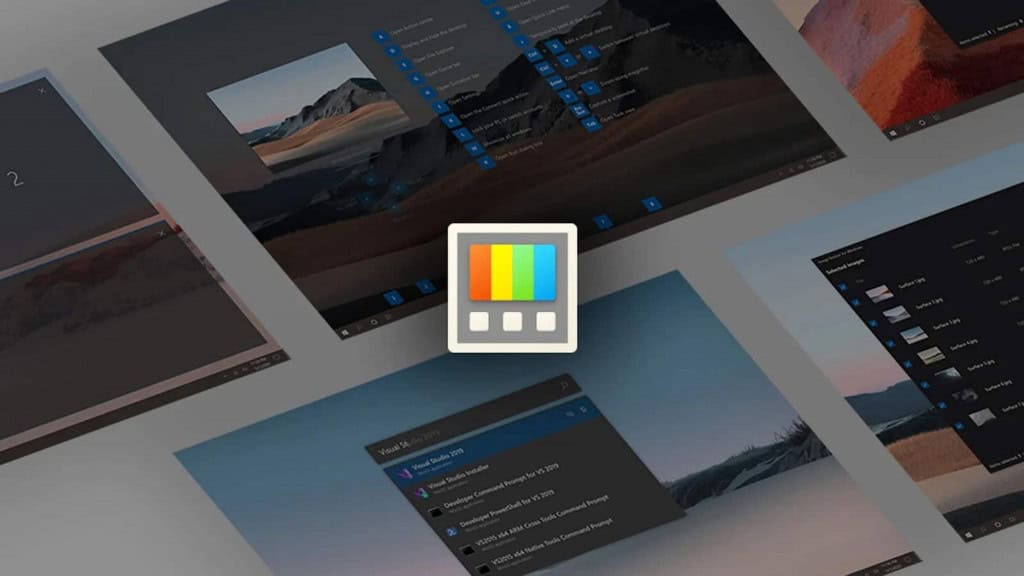 Imagem mostra tela do Windows com o app Microsoft PowerToys, um dos apps utilitários que pode ser instalado no PC