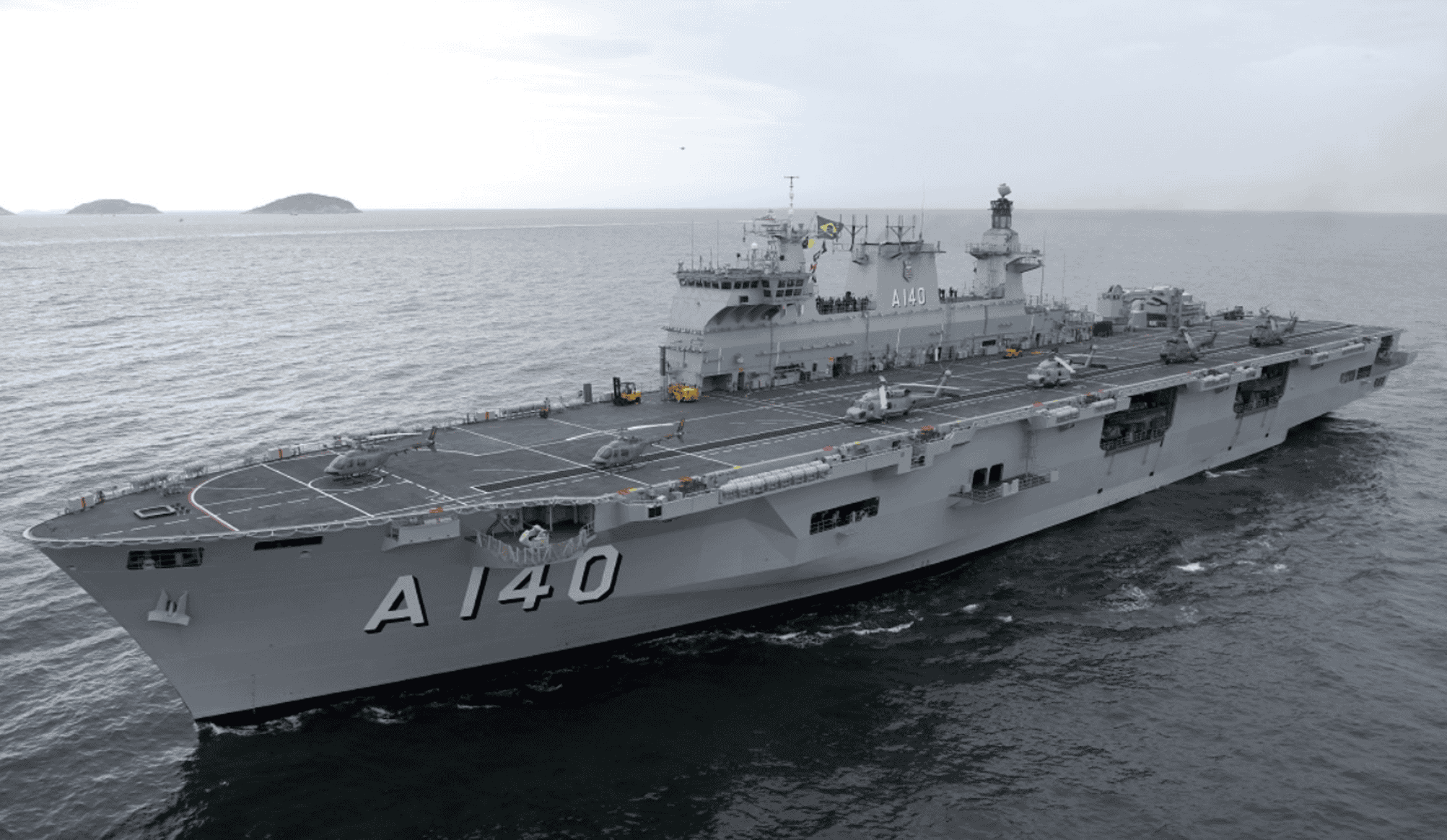 COP30 terá apoio do maior navio de guerra da América Latina