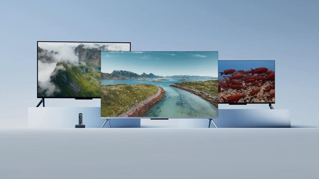 Tudo o que a Amazon lançou hoje: Echo, Fire TV e mais A Amazon realizou hoje, em Nova York, seu evento de hardware de 2025, apresentando uma série de novos produtos voltados para casa conectada, entretenimento e produtividade. Entre os destaques estão a nova geração de dispositivos Echo, as Smart TVs Fire TV, os Kindle Scribe repaginados e as câmeras de segurança Blink e Ring. Montagem mostrando novos modelos de smart TV com Alexa+ da Amazon