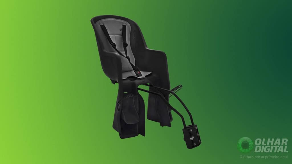 4 cadeirinhas para transportar crianças na bicicleta com segurança Levar as crianças para passear de bicicleta pode ser uma experiência divertida e segura, desde que o acessório certo esteja presente. No mercado, existem opções dianteiras e traseiras, cada uma com suas vantagens, como maior proximidade do condutor ou mais conforto no assento. Polisport Cadeirinha Traseira de Bicicleta Ecoquick