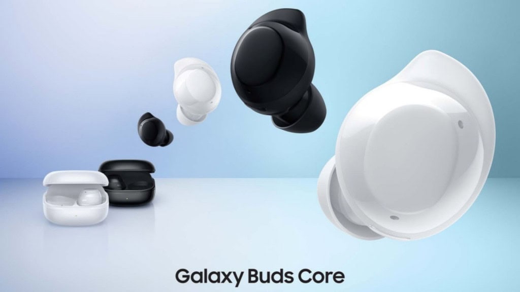 Galaxy Buds Core e Buds 3 FE chegam ao Brasil com ANC e IA da Samsung A Samsung lançou dois fones de ouvido no Brasil nesta quarta-feira (24): o Galaxy Buds Core e o Galaxy Buds 3 FE. Os modelos trazem recursos como cancelamento ativo de ruído (ANC, na sigla em inglês), integração com o Galaxy AI – conjunto de recursos com inteligência artificial (IA) da marca – e baterias que duram bastante. Montagem mostrando fones de ouvido Galaxy Buds Core da Samsung