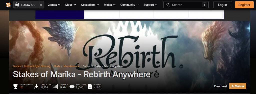 8 mods para usar em Hollow Knight: Silksong Após seis anos de espera, finalmente “Hollow Knight” ganhou a sua sequência. No dia 4 de setembro de 2025 foi lançado o jogo indie de gênero metroidvania, “Hollow Knight: Silksong“. Site Nexus Mods