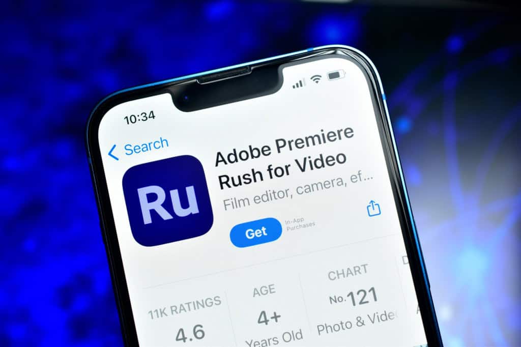 adobe premiere rush