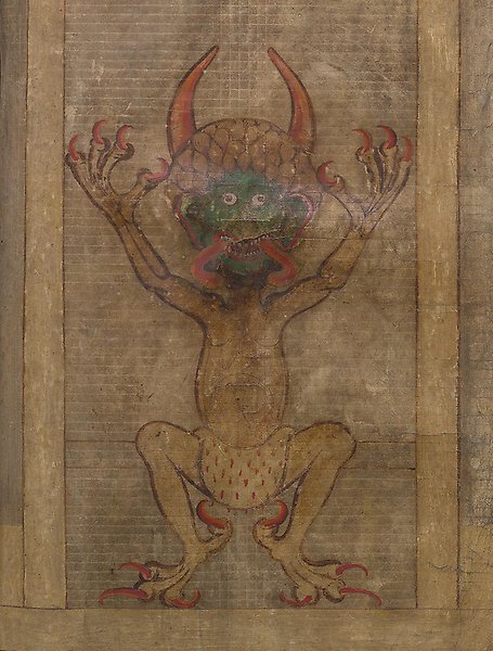 ‘Bíblia do Diabo’: conheça a história do maior manuscrito medieval do mundo O maior manuscrito medieval conhecido tem 310 folhas e reúne diversos textos. Chamado de Codex Gigas, ele tem sido estudado por pesquisadores há anos, mas continua despertando interesse e intrigando os estudiosos devido a algumas lendas. ‘Bíblia do Diabo’: conheça a história do maior manuscrito medieval do mundo