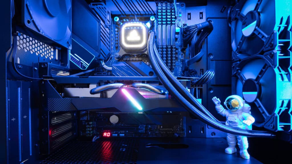 5 erros para não cometer ao comprar um gabinete para seu set up gamer Montar um setup gamer é um sonho para muitos jogadores. Criar um PC customizado com desempenho ideal, do jeitinho que você deseja, é algo que enche os olhos. Porém, é fácil cometer erros ao comprar as peças, especialmente na hora de escolher o gabinete gamer. Setup gamer - gabinete personalizado