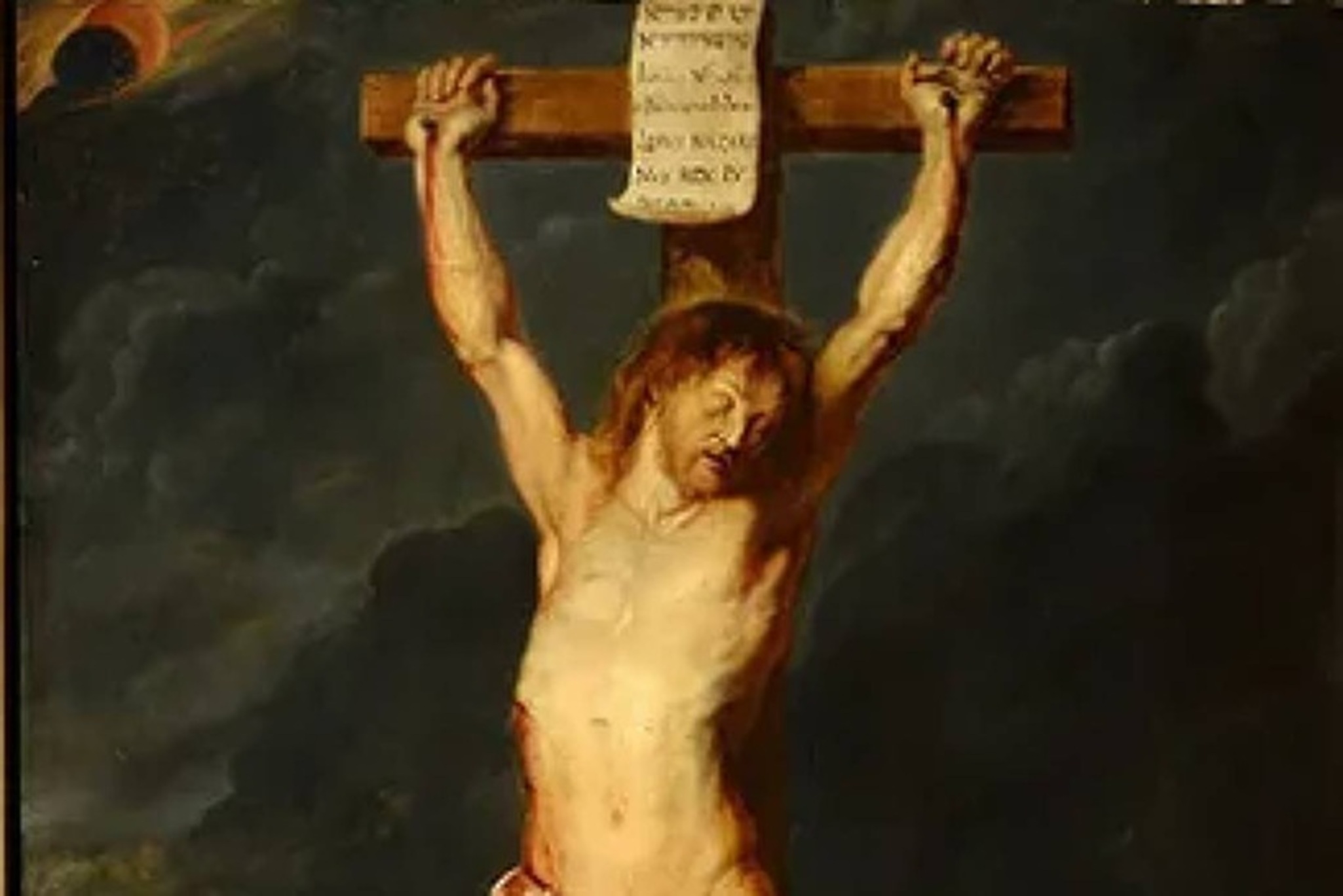 Pintura de Jesus Cristo crucificado perdida há séculos é encontrada em Paris