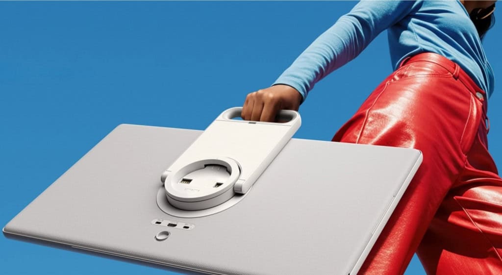 Moving Style: a Smart TV da Samsung que você leva para qualquer lugar Você não vive sem uma televisão e acha a tela do smartphone muito pequena para assistir a um importante episódio de sua série favorita? A Samsung pode ter a solução. A empresa lançou uma TV de 27 polegadas com bateria integrada, suporte com alça e entretenimento inteligente embutido. Moving Style: a Smart TV da Samsung que você leva para qualquer lugar