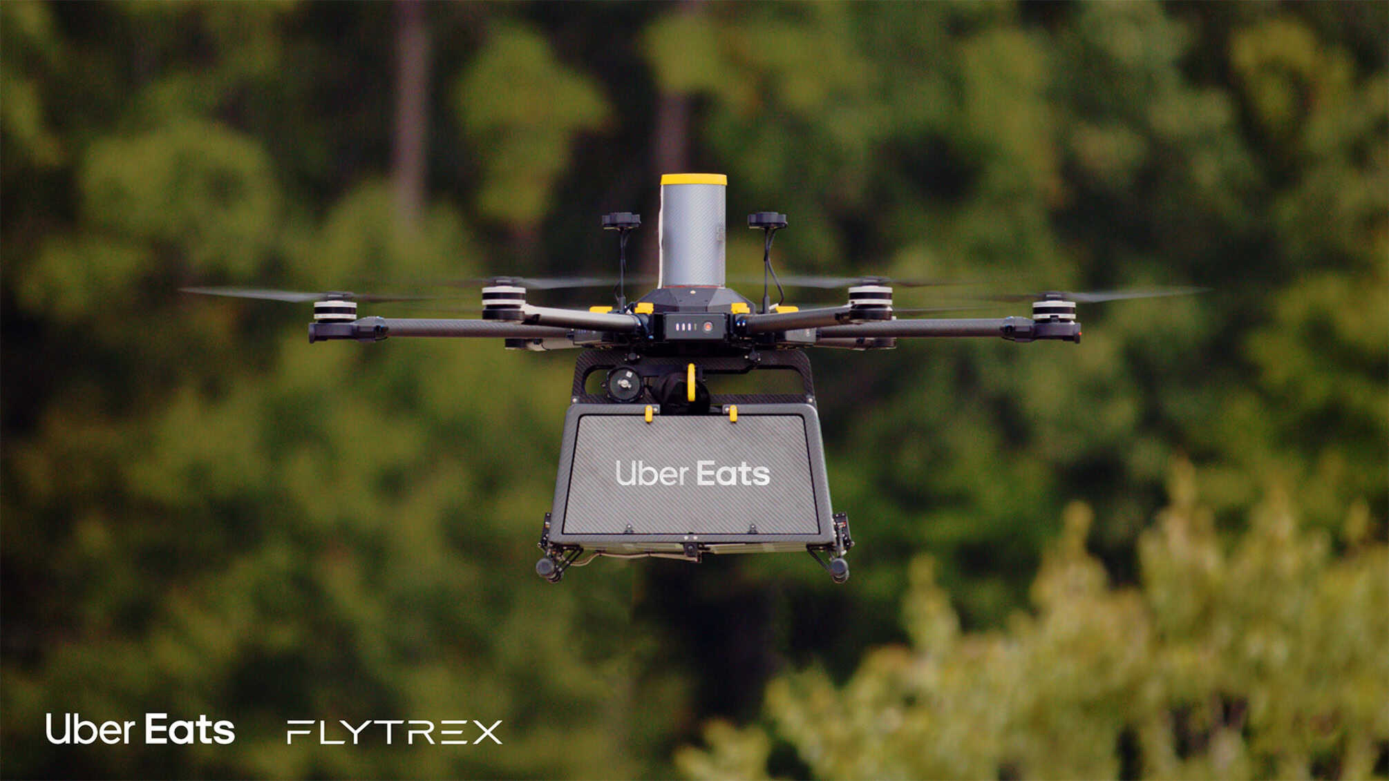Uber vai lançar entrega por drone nos EUA ainda em 2025