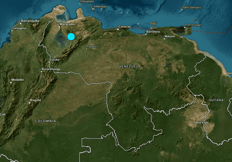 Mapa da Venezuela