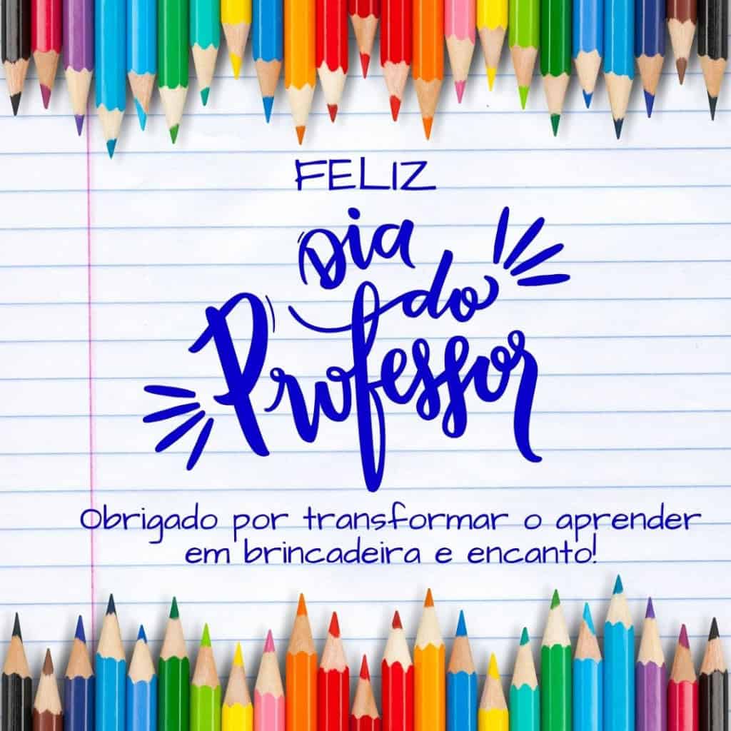 Mensagem de Feliz Dia dos Professores para WhatsApp: cartões e frases para enviar em 2025 O Dia dos Professores é comemorado todo dia 15 de outubro e simboliza uma ótima oportunidade para prestigiar os mestres que acompanharam nossa formação educacional. Pensando nisso, o Olhar Digital separou uma seleção de cartões e frases para enviar ao seu professor pelo WhatsApp. Mensagem de Feliz Dia dos Professores para WhatsApp: cartões e frases para enviar em 2025