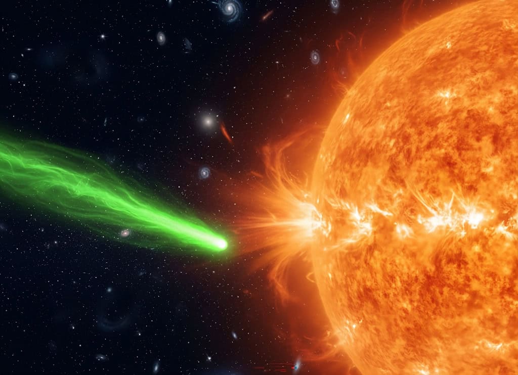 Como o visitante interestelar 3I/ATLAS pode ajudar a proteger a Terra? O cometa interestelar 3I/ATLAS tem despertado um grande interesse científico. Descoberto em julho deste ano, ele é considerado o terceiro grande “turista” vindo de fora do Sistema Solar. Sua passagem, extremamente veloz, levou o objeto a uma proximidade inédita da órbita de Marte, antes de atingir o ponto mais próximo do Sol, o que deve acontecer nesta quarta-feira (29). Como o visitante interestelar 3I/ATLAS pode ajudar a proteger a Terra?