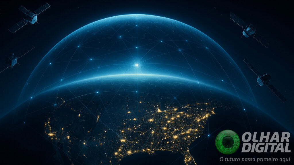 Satélites dos EUA e da China travam “combate aéreo” em órbita Uma série de manobras arriscadas entre satélites dos EUA e da China tem ocorrido na órbita da Terra, em especial na região geoestacionária, a cerca de 35 mil km de altitude. Ilustração de satélites envolta de Domo de Ouro dos Estados Unidos