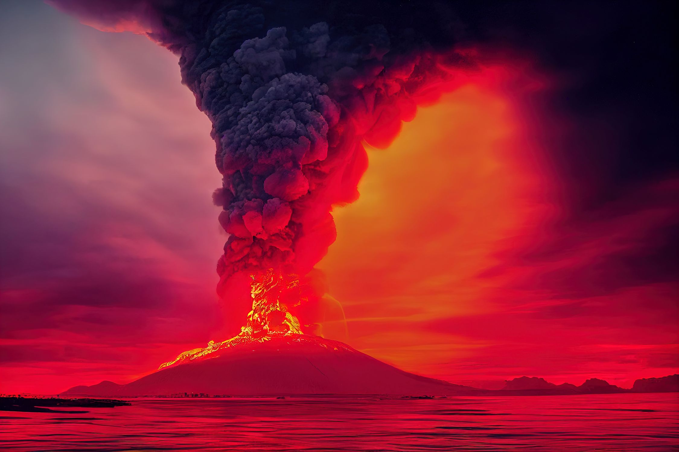 Erupções ancestrais podem ter levado gelo para o equador de Marte
